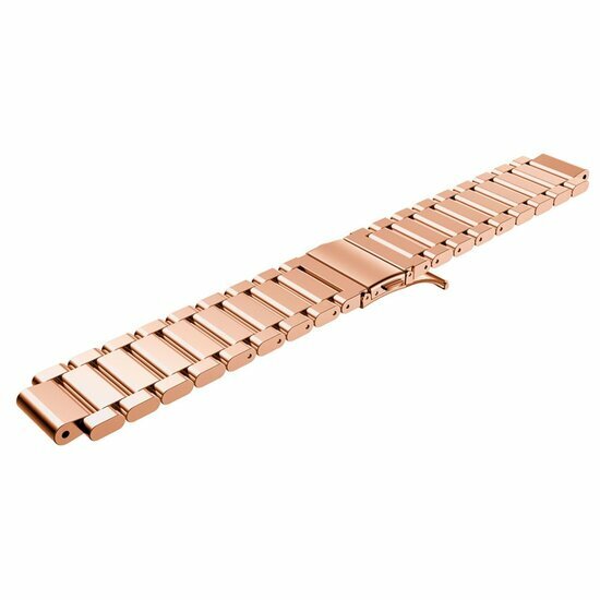 Edelstahl-Gliederarmband - Ros&eacute;gold - Garmin Approach S20