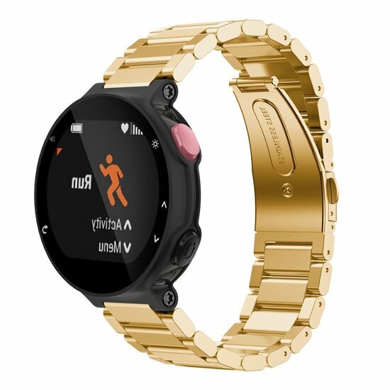Edelstahl-Gliederarmband - Gold - Garmin Approach S20