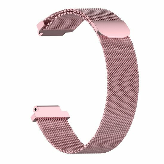 Milanaise-Armband - Large - Ros&eacute;gold - Garmin Approach S20