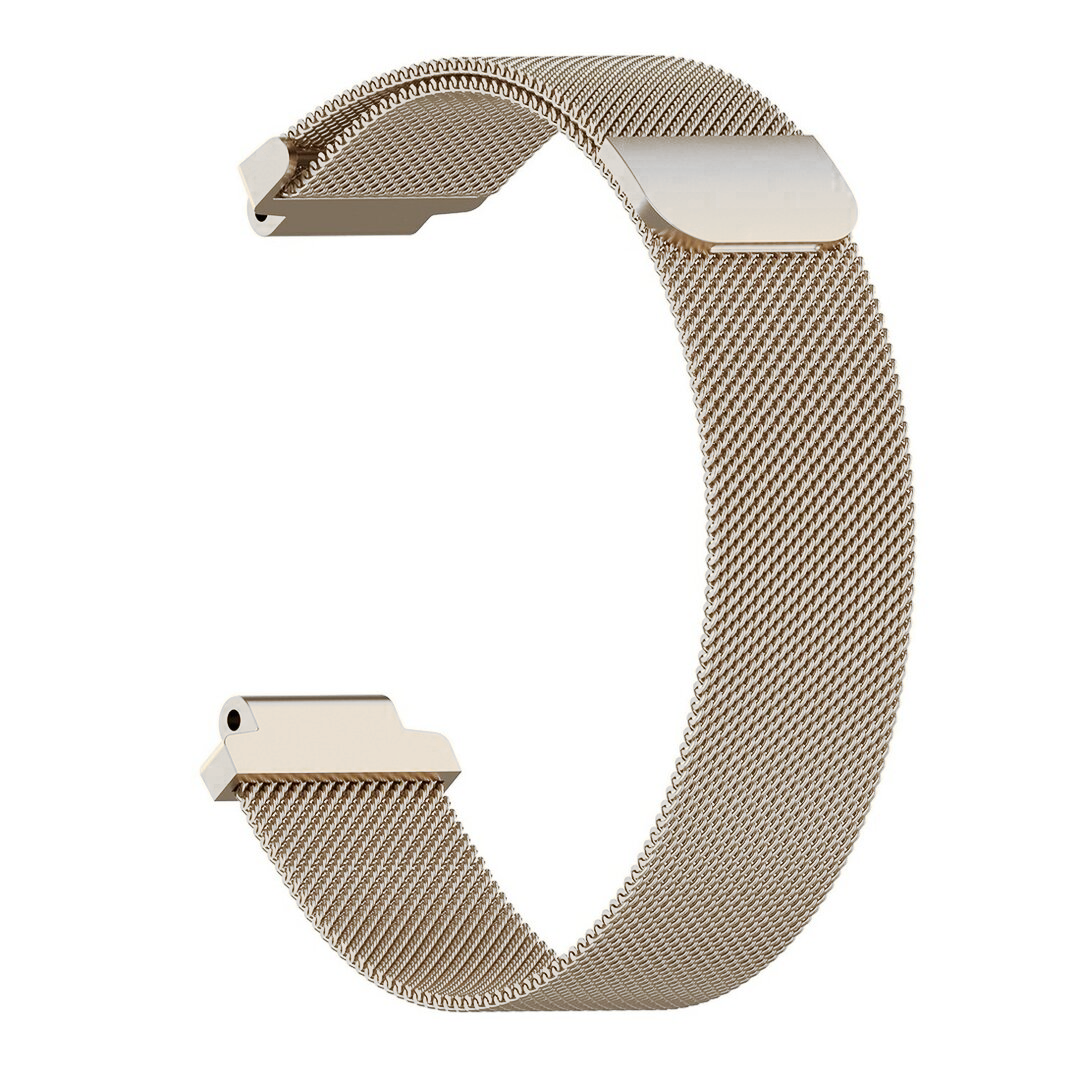 Milanaise-Armband - Large - Vintage-Gold - Garmin Approach S20