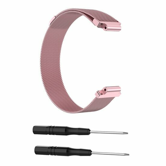 Milanaise-Armband - Small - Ros&eacute;gold - Garmin Approach S20