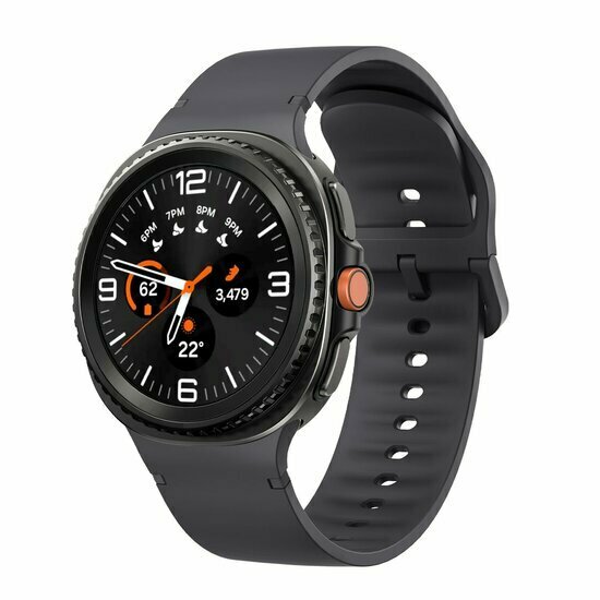 Soft Silikonarmband - Gr&ouml;&szlig;e: M/L - Dunkelgrau - Samsung Galaxy Watch 9 - 40mm / 44mm