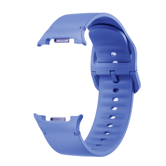 Soft Silikonarmband - Gr&ouml;&szlig;e: M/L - K&ouml;nigsblau - Samsung Galaxy Watch 9 - 40mm / 44mm