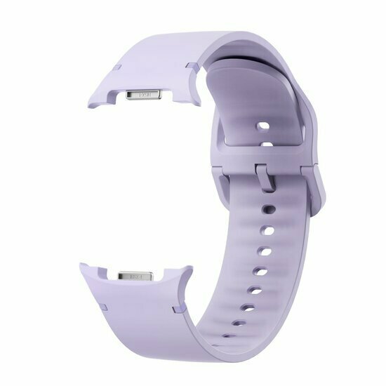 Soft Silikonarmband - Gr&ouml;&szlig;e: M/L - Violett - Samsung Galaxy Watch 9 - 40mm / 44mm
