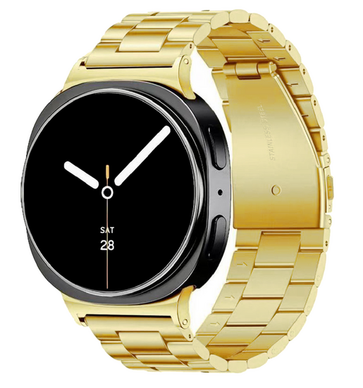 Edelstahl-Gliederarmband - Gold - Samsung Galaxy Watch 9 - 40mm / 44mm