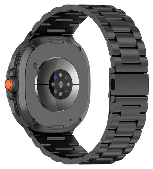 Edelstahl-Gliederarmband - Schwarz - Samsung Galaxy Watch 9 - 40mm / 44mm