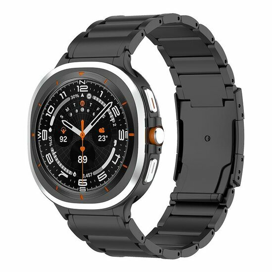 Titanarmband - Schwarz - Samsung Galaxy Watch 9 - 40mm / 44mm