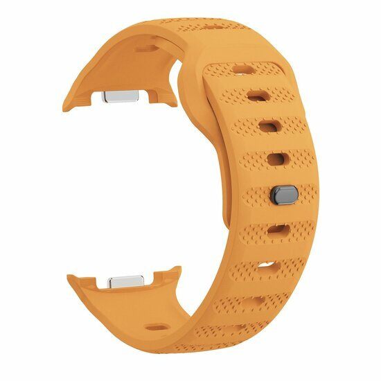 Wave Silikonarmband mit Muster - Orange - Samsung Galaxy Watch 9 - 40mm / 44mm