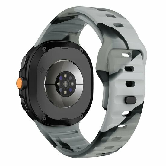 Wave Silikonarmband - Camouflage Grau - Samsung Galaxy Watch 9 - 40mm / 44mm