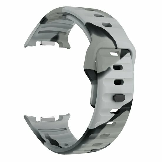 Wave Silikonarmband - Camouflage Grau - Samsung Galaxy Watch 9 - 40mm / 44mm