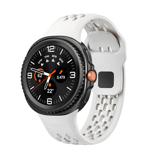 Ultimate Sport Edition Armband - Cremewei&szlig; - Samsung Galaxy Watch 9 - 40mm / 44mm