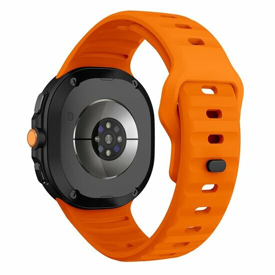 Wave Silikonarmband - Orange - Samsung Galaxy Watch 9 - 40mm / 44mm