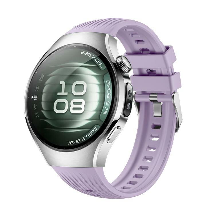 Silikonarmband 'True Fit' - Lila - Huawei Watch 5 - 46mm