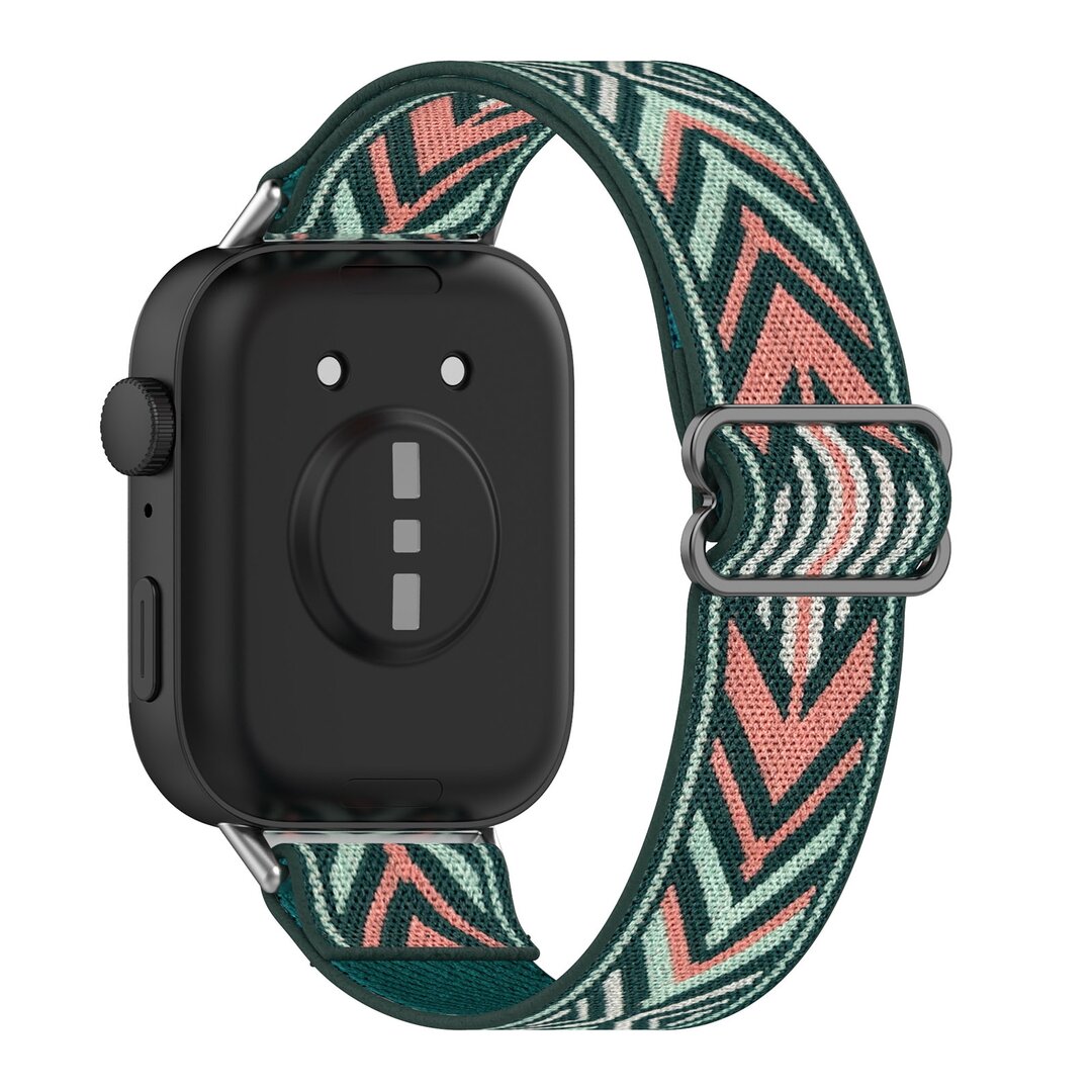 Elastisches Nylonband - Gr&uuml;ner Pfeil - Huawei Watch Fit 3 / Fit 4