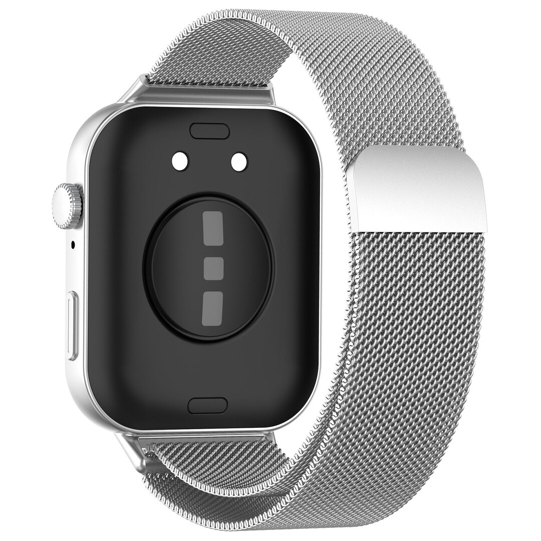 Milanaise Armband - Silber - Huawei Watch Fit 3 / Fit 4