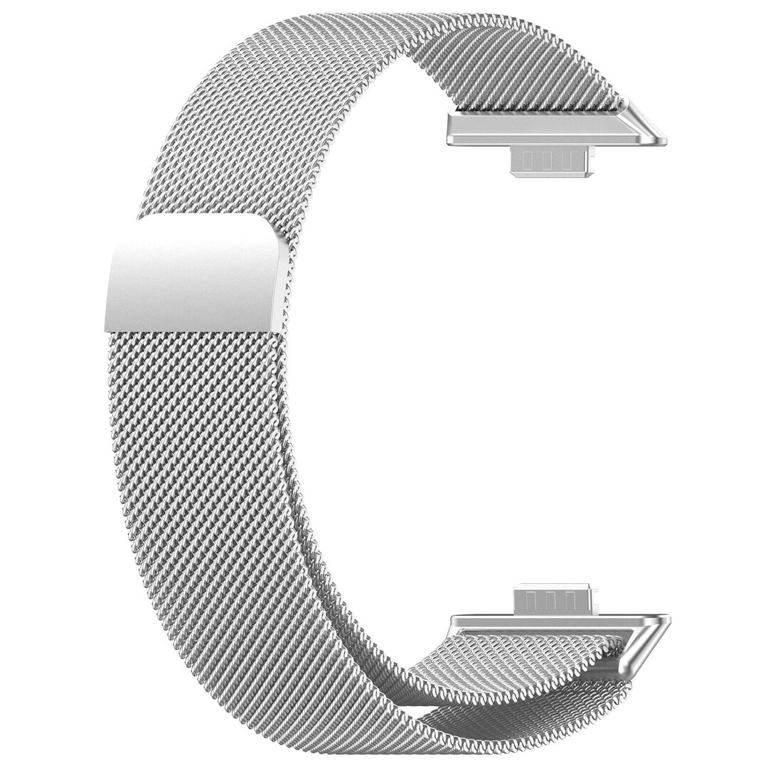 Milanaise Armband - Silber - Huawei Watch Fit 3 / Fit 4