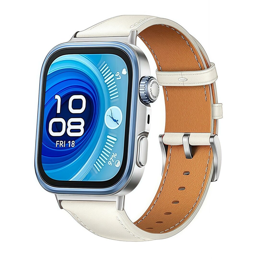 Lederarmband - Cremewei&szlig; - Huawei Watch Fit 5 / 4 / 3