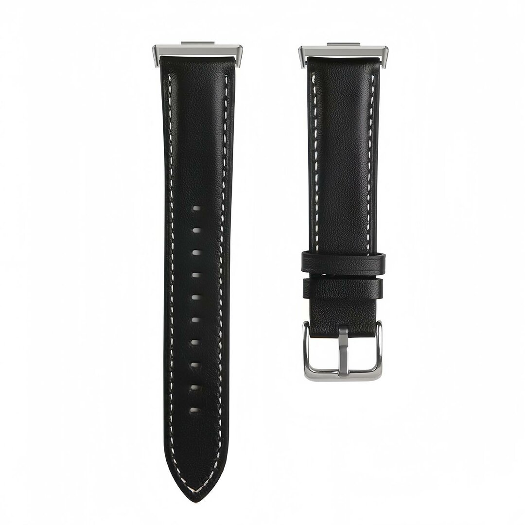 Lederarmband - Schwarz - Huawei Watch Fit 5 / 4 / 3