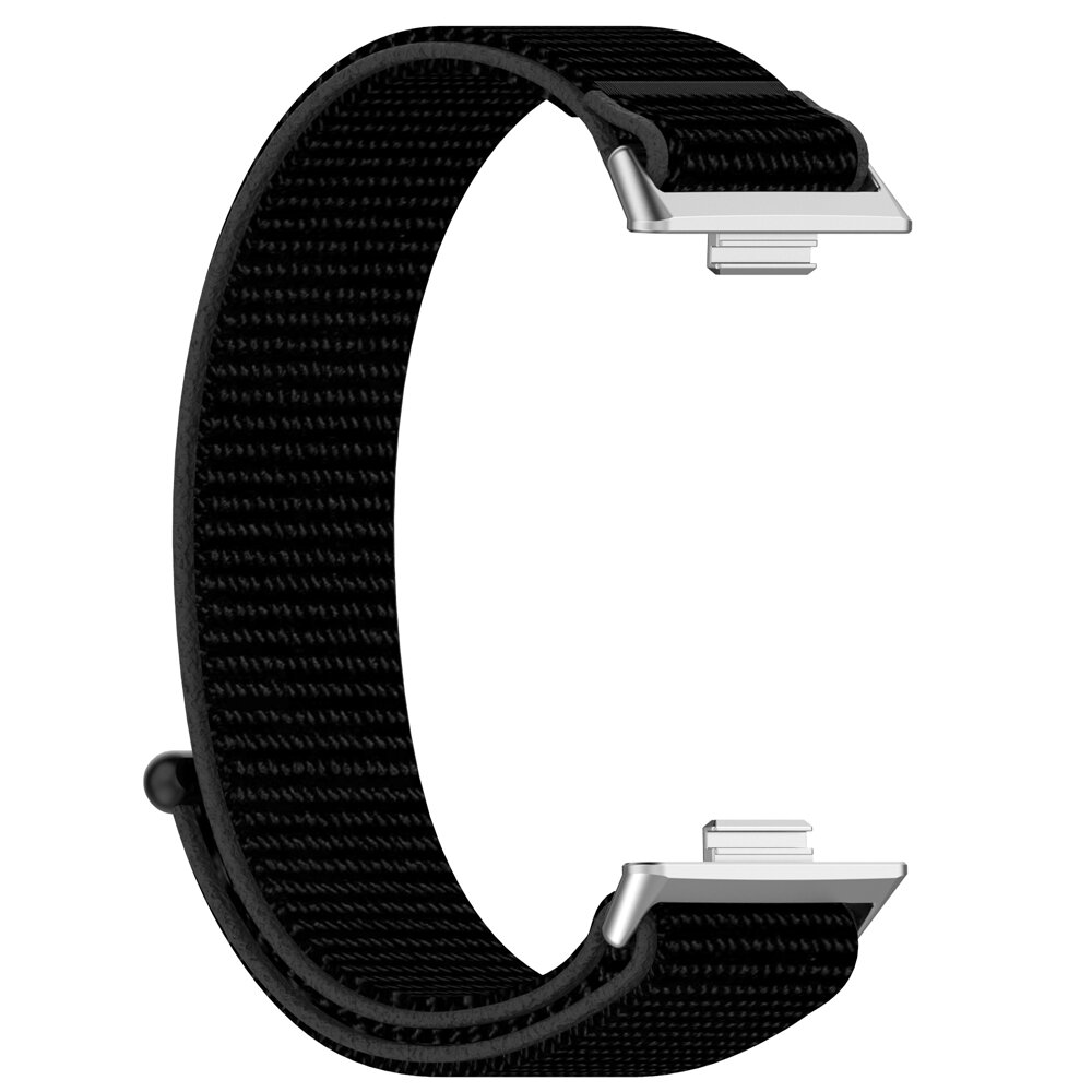 Sport Loop Nylonband - Schwarz - Huawei Watch Fit 3 / Fit 4