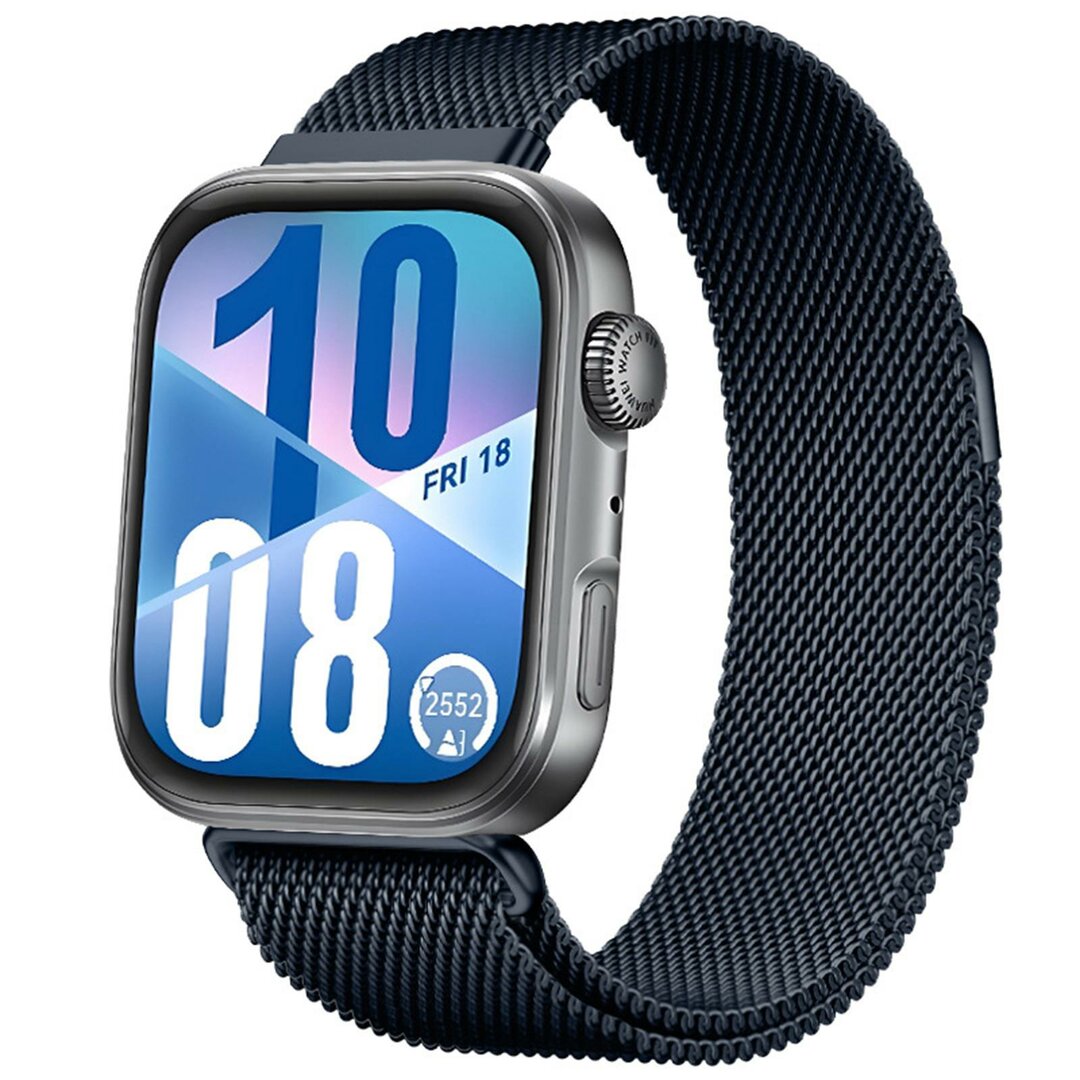 Milanaise-Armband - Dunkelblau - Huawei Watch Fit 5 / 4 / 3