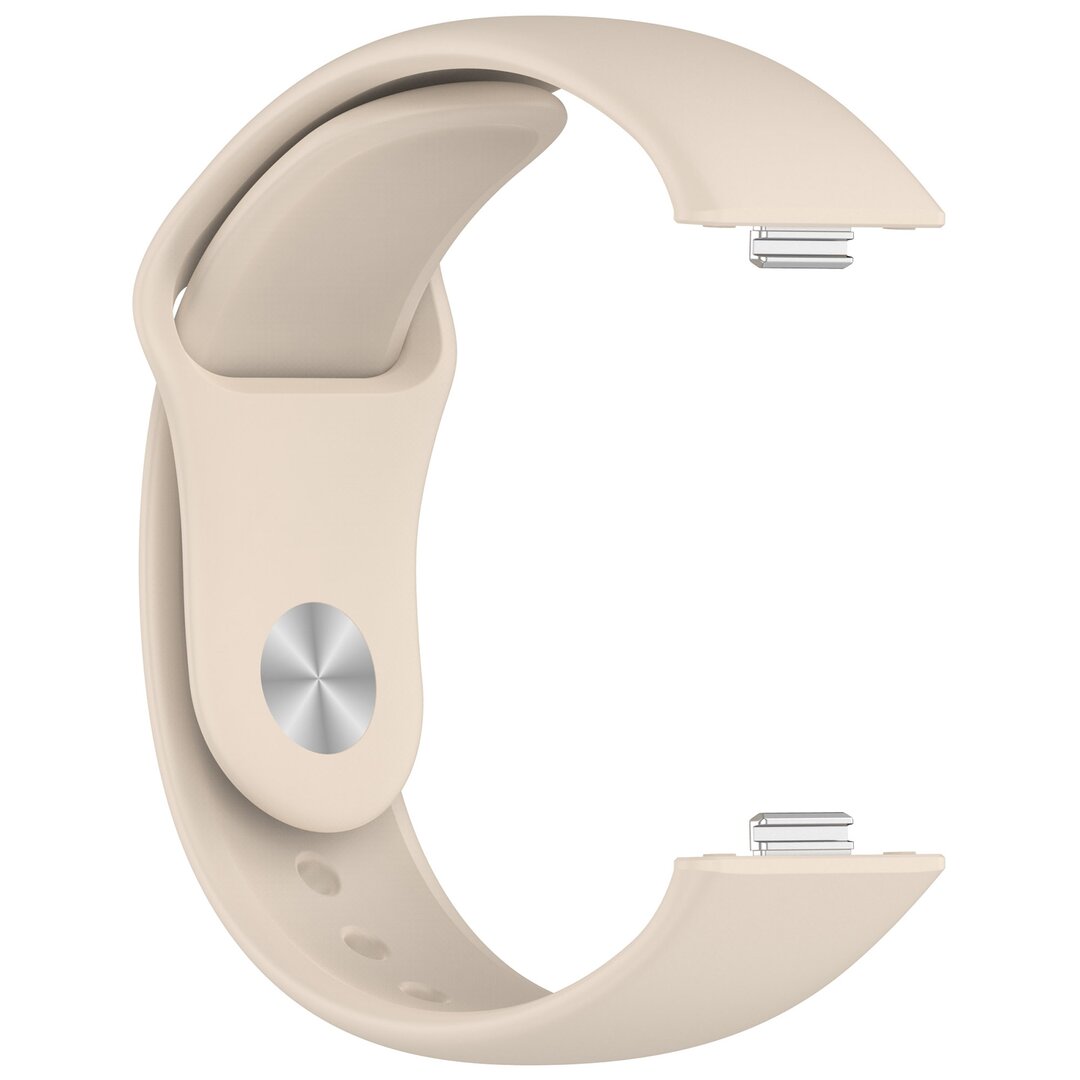Silikon-Sportband - Beige - Huawei Watch Fit 3 / Fit 4