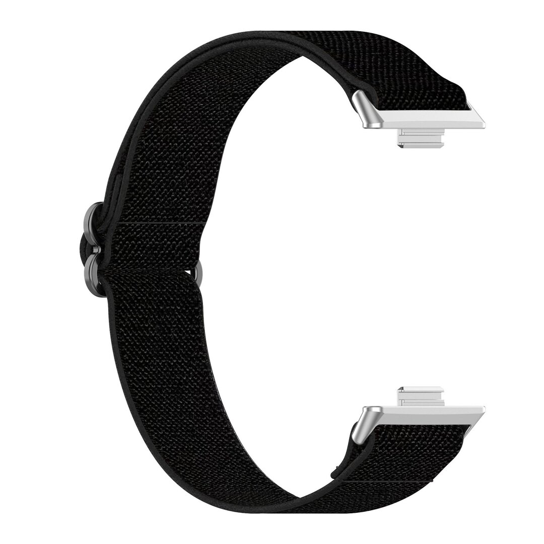 Elastisches Nylonband - Schwarz - Huawei Watch Fit 3 / Fit 4