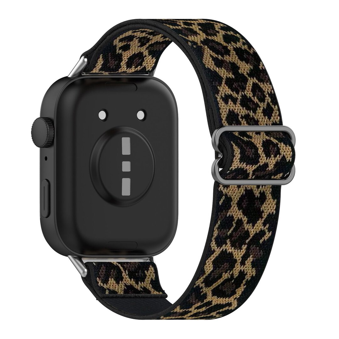Elastisches Nylonband - Panther-Druck - Huawei Watch Fit 3 / Fit 4