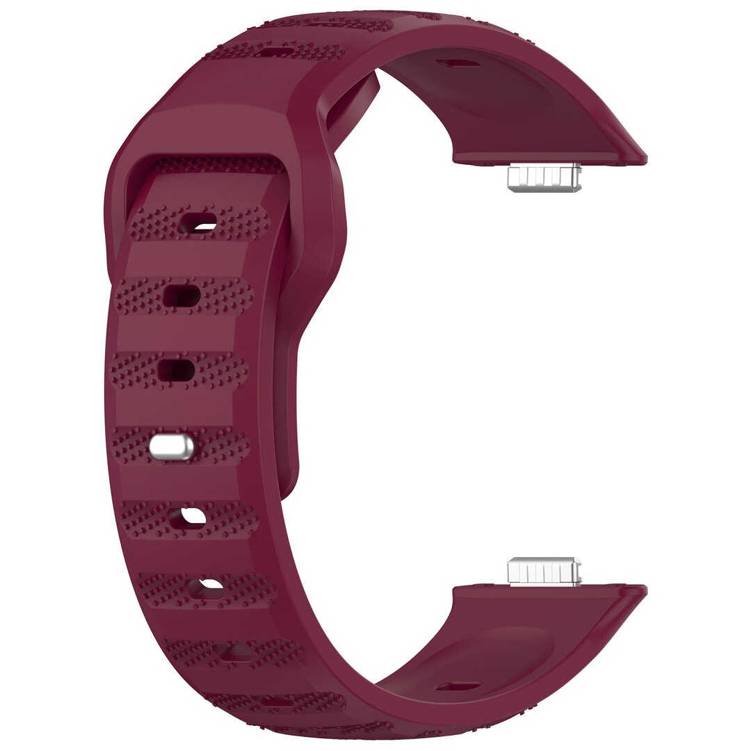 Silikon Outdoor-Band - Weinrot - Huawei Watch Fit 3 / Fit 4