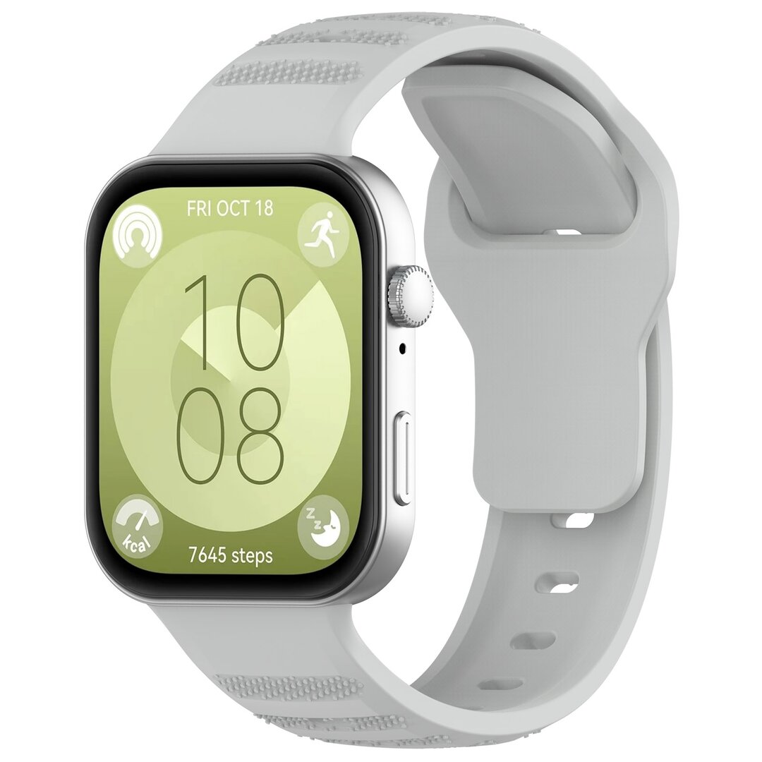 Silikon Outdoor-Band - Grau - Huawei Watch Fit 3 / Fit 4