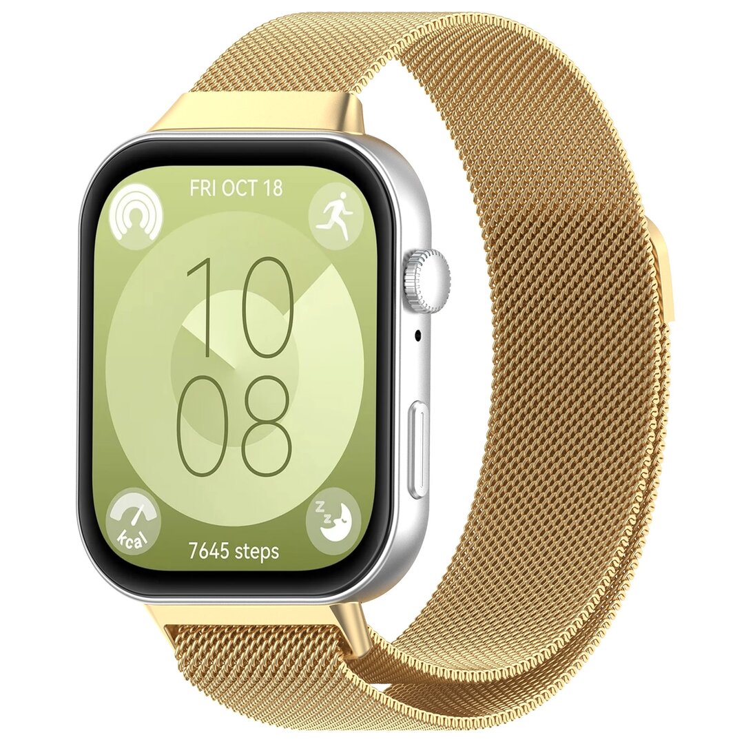 Milanaise Armband - Gold - Huawei Watch Fit 3 / Fit 4