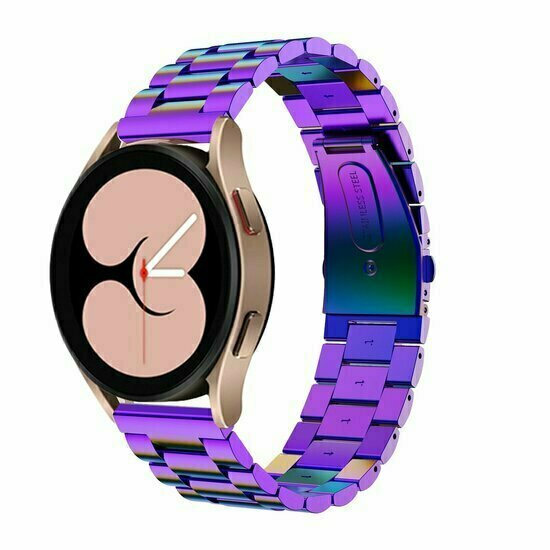 Edelstahl-Gliederarmband - Mehrfarbig - Huawei Watch 5 - 42mm