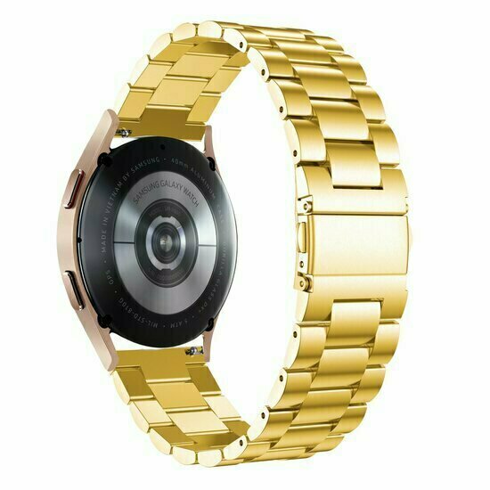 Edelstahl-Gliederarmband - Gold - Huawei Watch 5 - 42mm