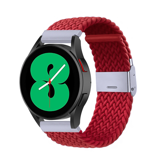 Huawei Watch 5 - 42mm - Geflochtenes Nylonarmband - Rot