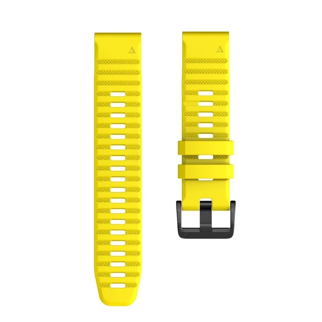 Silikonband - Gelb - Garmin Fenix 7X / 6X / 5X