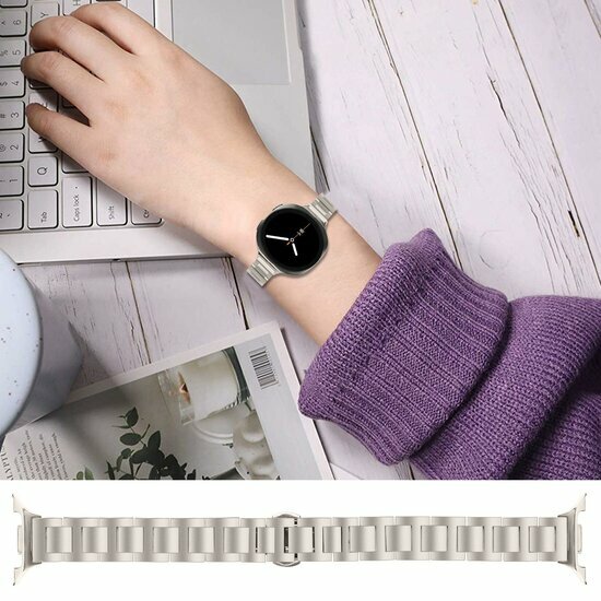 Slim Fit Edelstahl-Gliederarmband - Polarstern - Samsung Galaxy Watch 9 - 40mm / 44mm
