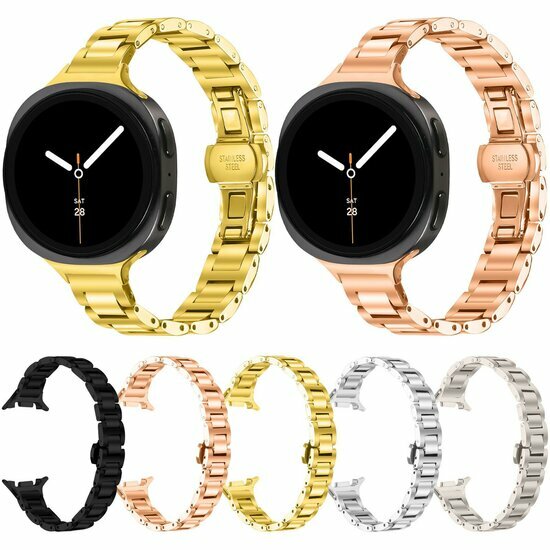 Slim Fit Edelstahl-Gliederarmband - Polarstern - Samsung Galaxy Watch 9 - 40mm / 44mm