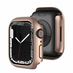 Apple Watch 45mm Hartschalengeh&auml;use (offene Vorderseite) - Ros&eacute;gold - Geeignet f&uuml;r Apple Watch 45mm