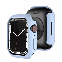 Apple Watch 45mm Hartschalengeh&auml;use (offene Vorderseite) - Hellblau - Passend f&uuml;r Apple Watch 45mm
