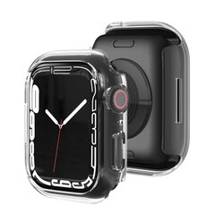 Apple Watch 41mm Hartschalengeh&auml;use (offene Vorderseite) - Transparent - Geeignet f&uuml;r Apple Watch 41mm