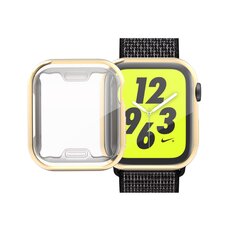 Silikonh&uuml;lle (vollst&auml;ndig gesch&uuml;tzt) 40mm - Gold - Geeignet f&uuml;r Apple Watch 40mm