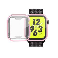 Silikonh&uuml;lle (vollst&auml;ndig gesch&uuml;tzt) 40mm - Pink - Geeignet f&uuml;r Apple Watch 40mm