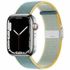 Nylonband mit Clipverschluss - Teal - Geeignet f&uuml;r Apple Watch 44mm / 45mm / 46mm / 49mm