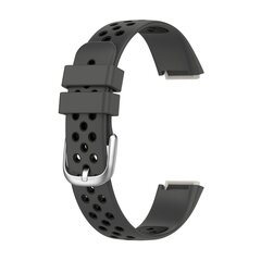 Fitbit Luxe - Silikon-Sportband - Gr&ouml;&szlig;e: Large - Schwarz