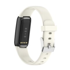 Fitbit Luxe - Sportarmband mit Schnalle - Gr&ouml;&szlig;e: Large - Ecru