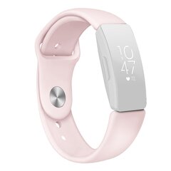 Fitbit Inspire 1 / HR / Ace 2 Silikonband - Gr&ouml;&szlig;e: Gro&szlig; - Sand Pink