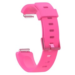 Fitbit Inspire 1 / HR / Ace 2 Silikonband mit Schnalle - Gr&ouml;&szlig;e: Large - rosa