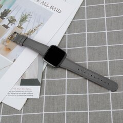 Fitbit Versa 3/4 &amp; Sense 1/2 Lederband - Grau