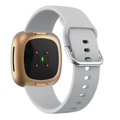 Fitbit Versa 3 &amp; 4 / Sense 1 &amp; 2 - Silikonband - Grau