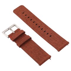 Canvas Band Fitbit Versa 1 / 2 &amp; Lite - Braun