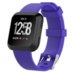 Fitbit Versa 1 / 2 &amp; Lite Gummi Sportband - Lila